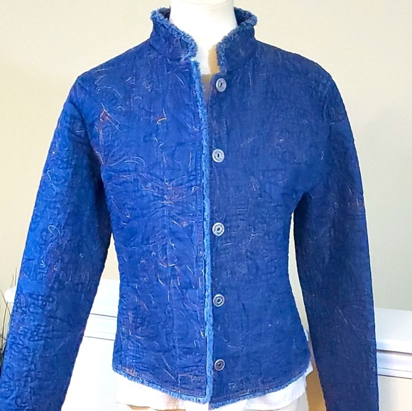 Chico's Denim Jacket - Picture 4 of 5